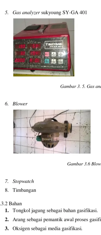 Gambar 3. 5. Gas analyzer 