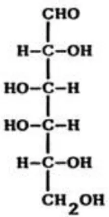 Gambar 2.4 Rumus Struktur D-galaktosa (Poedjiadi, 1994)  3)  Laktosa 