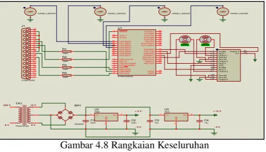Gambar 4.4 Rangkaian Saklar Limit 
