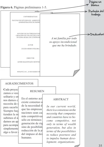 Figura 6. Páginas preliminares 1-5.
