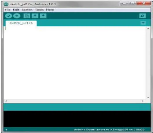 Gambar 2.1 Software Arduino 