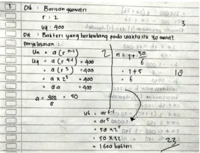 Gambar 5. Hasil Tes Subjek SMS Nomor 1 