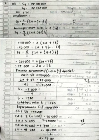 Gambar 6. Hasil Tes Subjek SMS Nomor 2 