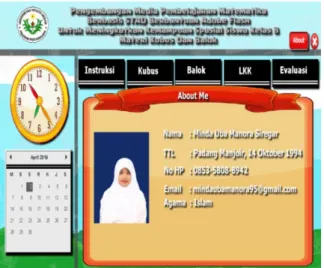 Gambar 6 Video Tutorial pada Kubus 