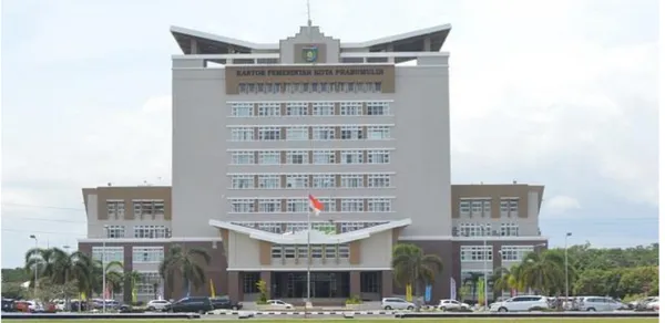 Gambar 2.1 Gedung Kantor Pemerintah Kota Prabumulih
