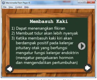 Gambar 5.21 Video Membasuh Kaki 