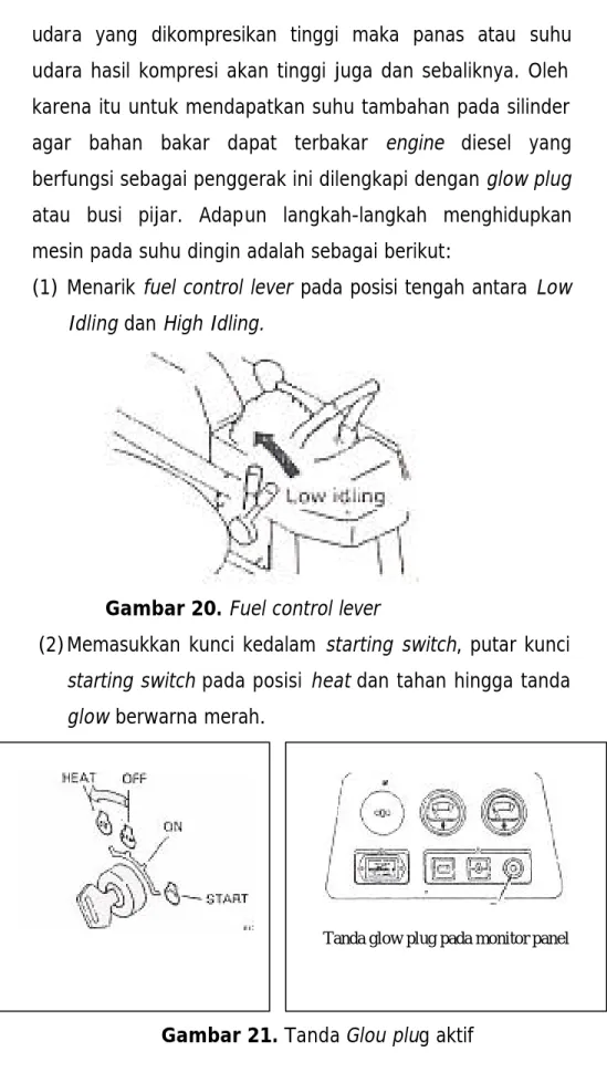 Gambar 20. Fuel control lever 
