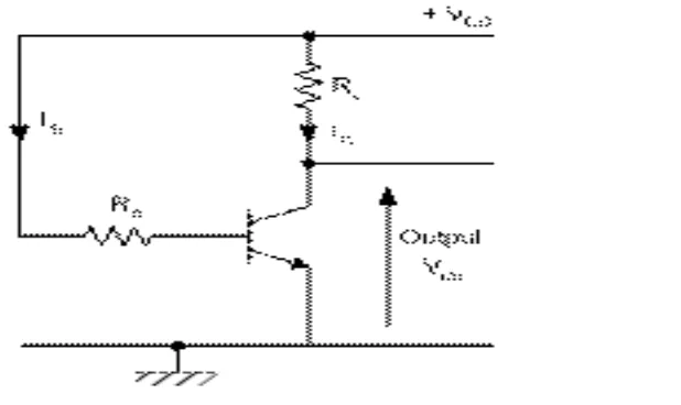 Gambar 2.3 Transistor sebagai saklar 