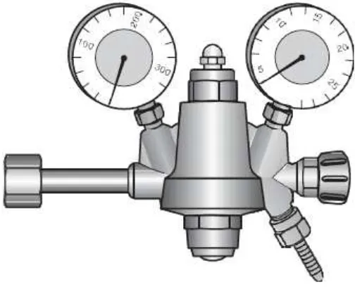 Gambar 2.27 Pengukuran Langsung Pada Nozzle Gas 