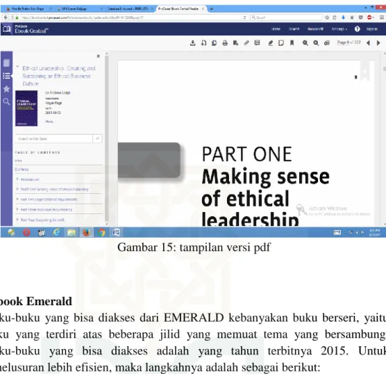 Gambar 15: tampilan versi pdf  