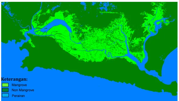 Gambar 3-2. Sebaran Hutan Mangrove 