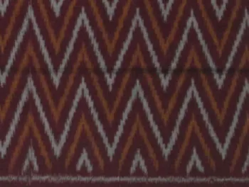 Gambar 43: Tampilan kain tenun motif Gajah Mada  (Dokumentasi Nur Meita Sari, 07 Maret 2014) 