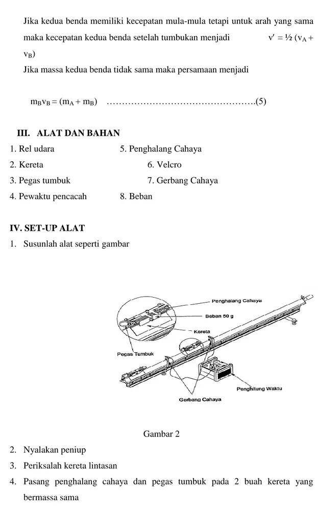 Gambar 2  2.   Nyalakan peniup 