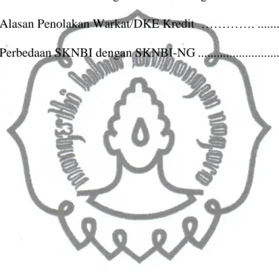 TABEL      HALAMAN 