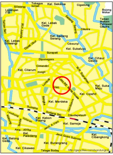 Gambar 4. 4. Lokasi SPBU TOTAL 