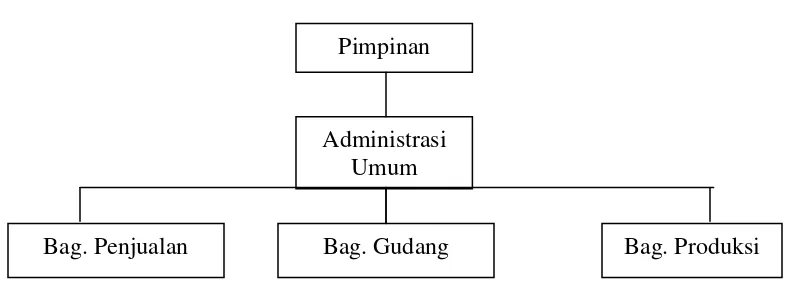 Gambar 3.1.Struktur Organisasi  