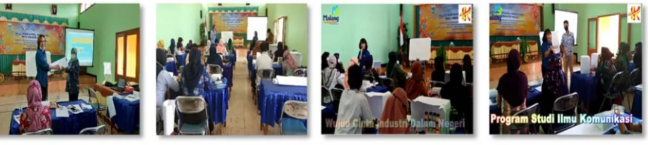 Gambar 1. Sesi presentasi narasumber