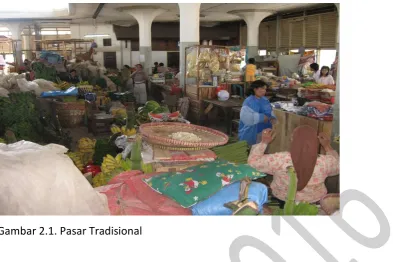 Gambar 2.1. Pasar Tradisional 