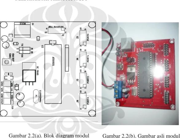 Gambar 2.2(b). Gambar asli modul  DT-51™ LCMS versi 2.0 