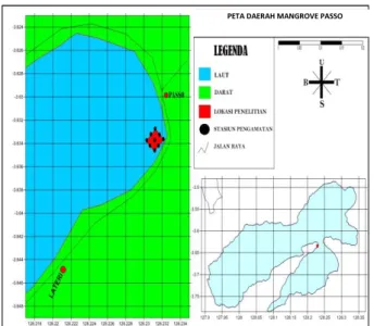 Gambar 1. Peta lokasi penelitian 