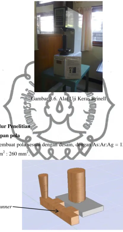 Gambar 3.6. Alat Uji Keras Brinell 