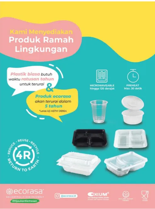Gambar 3.9. Tripod Banner Ecorasa 