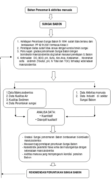 Gambar 1.  Skema kerangka pikir penelitian 