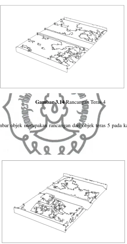 Gambar 3.14 Rancangan Teras 4 