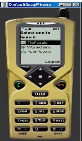 Gambar 5. Contoh Emulator Default GrayPhone 
