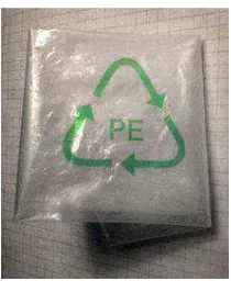 Gambar 2.2.Kantong Plastik Yang Dibuat Dari Polietilena. 