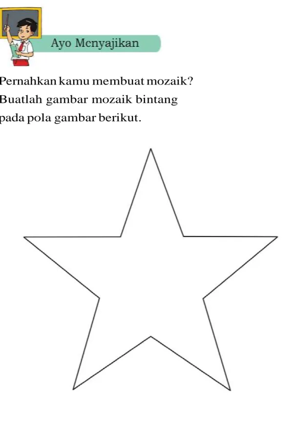 Gambar 1.6: Pola Mozaik Bintang 