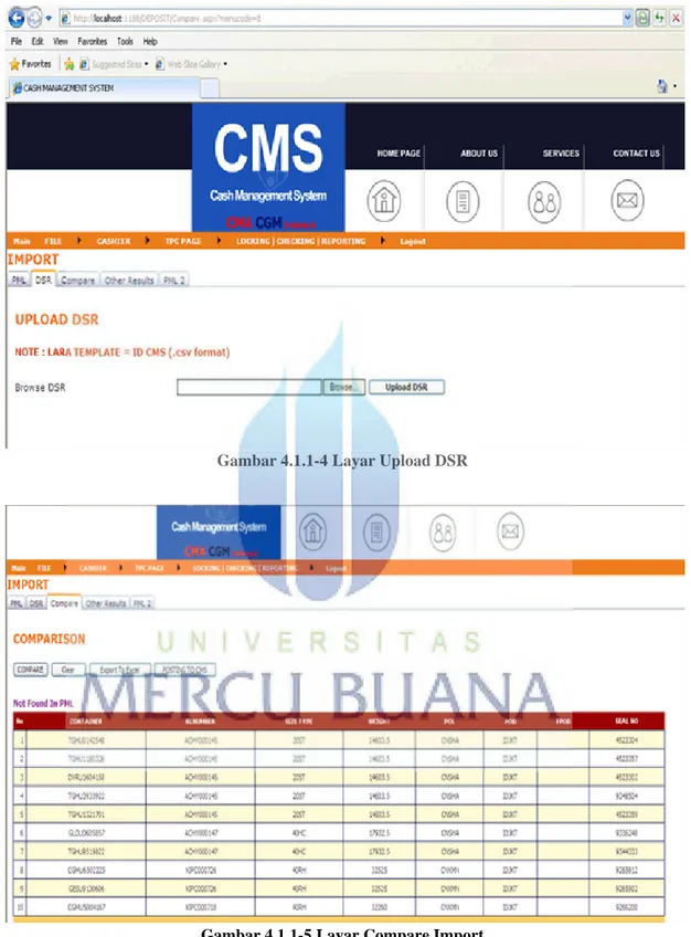 Gambar 4.1.1-4 Layar Upload DSR