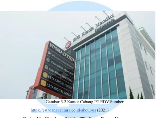 Gambar 3.2 Kantor Cabang PT EDV Sumber: 