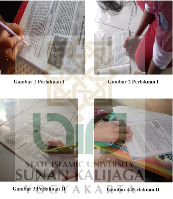 Gambar 1 Perlakuan I 