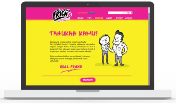 Gambar 6. Tampilan website 