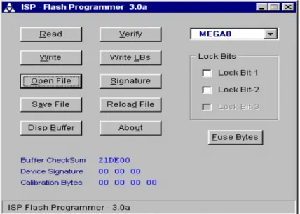 Gambar 2.16  ISP- Flash Programmer 3.a 