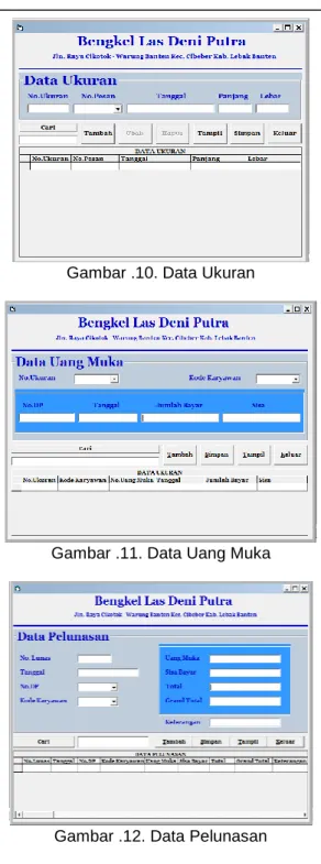 Gambar .8. Data Pembeli 