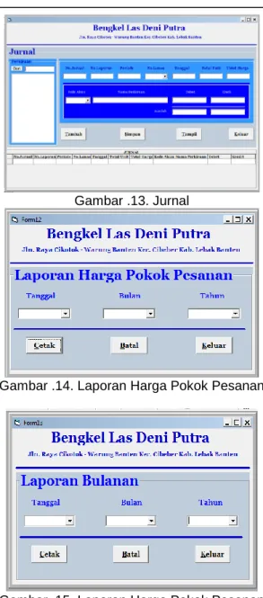 Gambar .13. Jurnal 