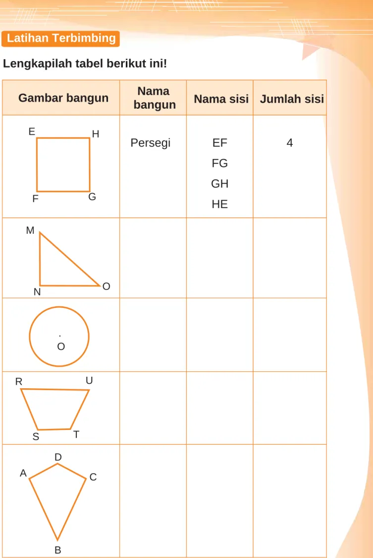 Gambar bangun Nama