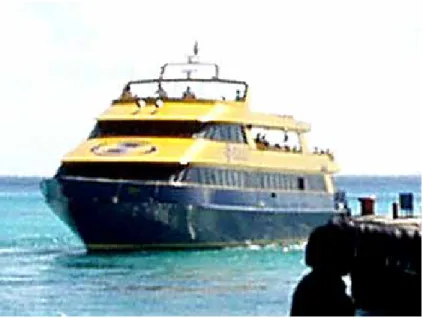 Gambar 3.1  Kapal Ferry Monohull Konvensional 