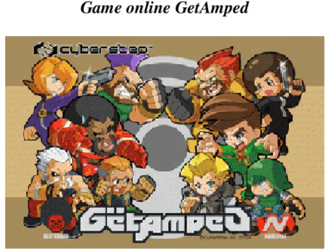 Gambar 3.10  Game online GetAmped 