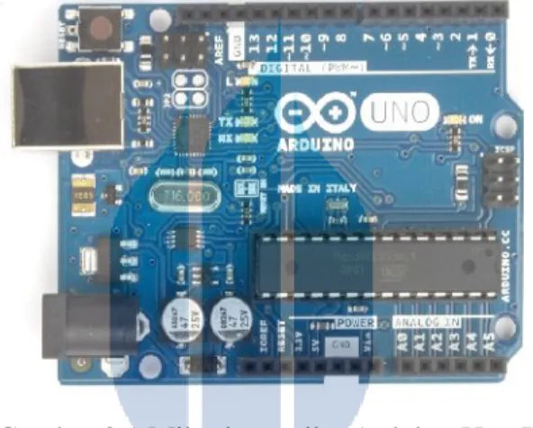 Gambar 2.1 Mikrokontroller Arduino Uno R3