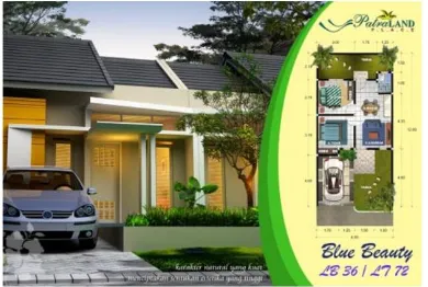 Gambar 1. Rumah Dijual di Kota Malang  Sumber: Brosur Penjualan Perumahan Patraland Place Kota Malang 