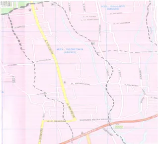 Gambar 3.1 Peta Lokasi Penelitian    