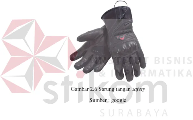 Gambar 2.6 Sarung tangan safety  Sumber : google 