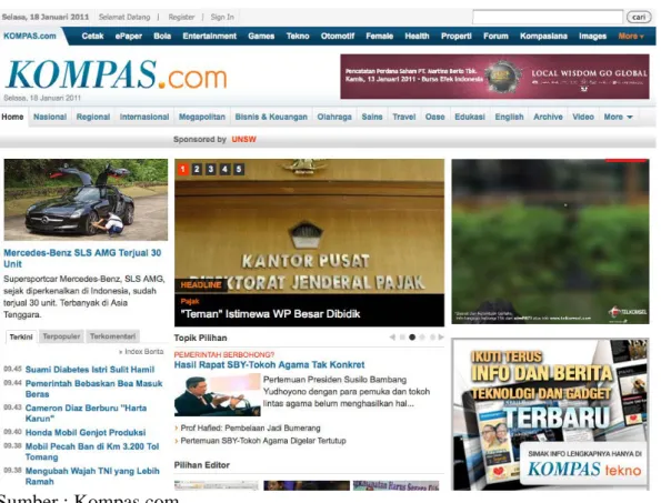 Gambar 2.2 : Logo Kompas.com 