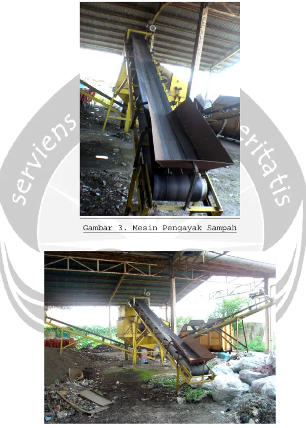 Gambar 3. Mesin Pengayak Sampah 
