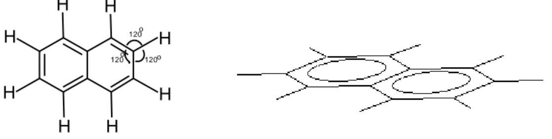 Gambar  Struktur Naftalena 