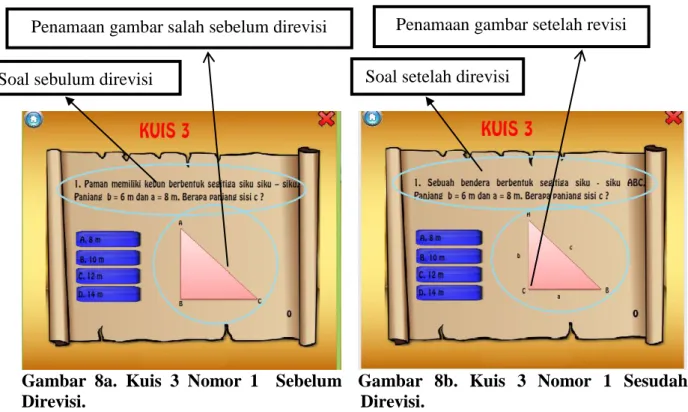 Gambar  8a.  Kuis  3  Nomor  1    Sebelum  Direvisi. 