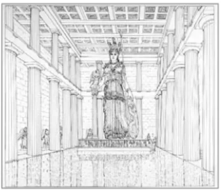 Gambar 7. Patung Dewi Athena       